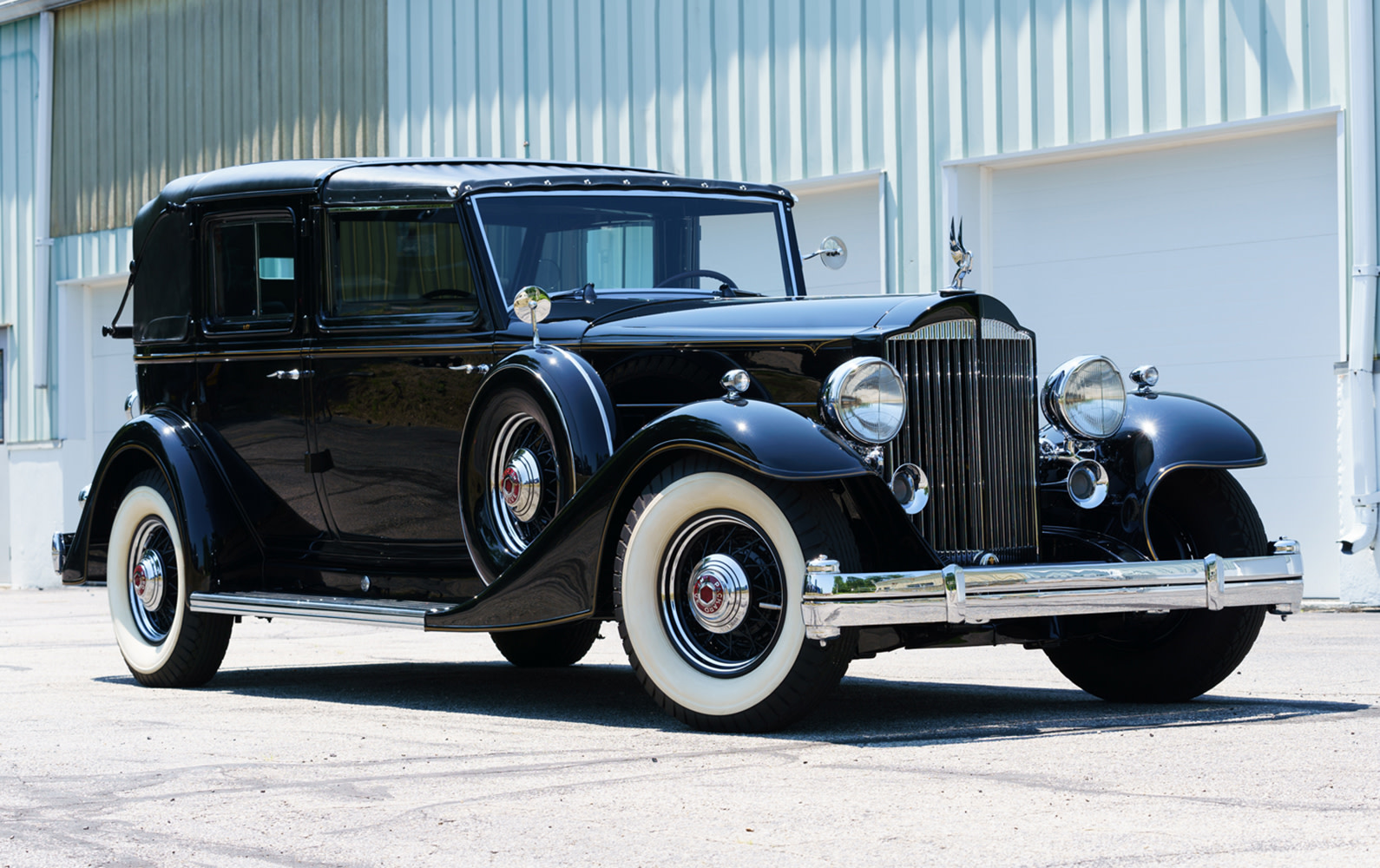 1933 Packard Twelve 1006 Individual Custom All Weather Town Car Landaulet Gooding Company